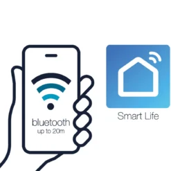 NOVA Appstyrd 6cm 12V Svart IP65