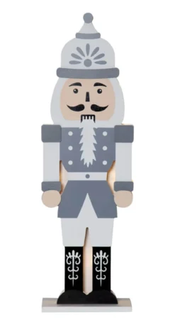 NUTCRACKER Batteridekoration 52cm Flerfärgad