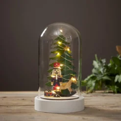 NUTCRACKER Bordsdekoration Batteri 20cm Flerfärgad