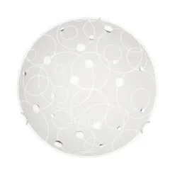 ORBIT LED-Plafond 35cm Frostad/Kristall