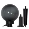 ORBY Klot Utomhusdekoration 20cm Svart