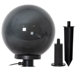 ORBY Klot Utomhusdekoration 30cm Svart