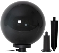 ORBY Klot Utomhusdekoration 40cm Svart