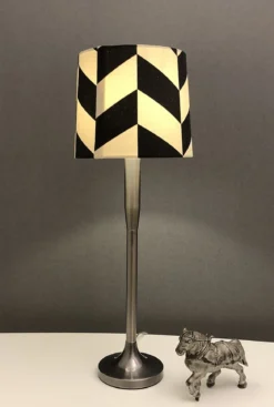 ORIVA Lampfot 45cm Svart Nickel