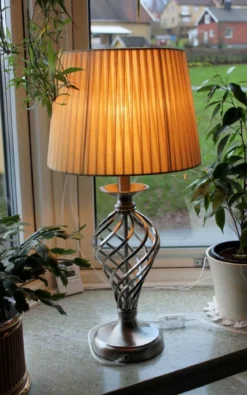 ORIVA Lampfot Vriden 46cm Satin