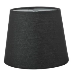 ORIVA Lampskärm Linne 16cm Svart