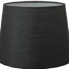 ORIVA Lampskärm Linne 25cm Svart