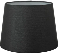 ORIVA Lampskärm Linne 25cm Svart