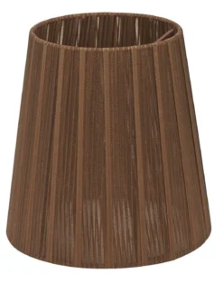 ORIVA Lampskärm Organza 14,5cm Brun