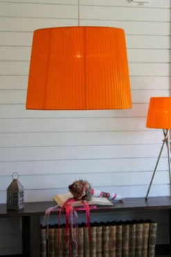 ORIVA Lampskärm Organza 50cm Orange