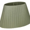 ORIVA Lampskärm Oval Organza 14/22cm Grå