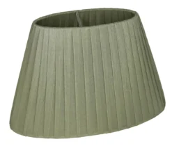 ORIVA Lampskärm Oval Organza 14/22cm Grå