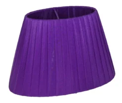 ORIVA Lampskärm Oval Organza 14/22cm Lila