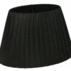 ORIVA Lampskärm Oval Organza 14/22cm Svart