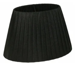 ORIVA Lampskärm Oval Organza 14/22cm Svart