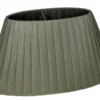 ORIVA Lampskärm Oval Organza 16,5/28cm Grå