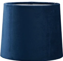 ORIVA Lampskärm Sammet 25cm Blå