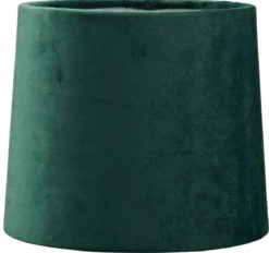 ORIVA Lampskärm Sammet 25cm Grön