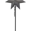 OZEN Stjärna på fot 85cm Grå