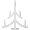 PAGOD Ljusstake 5L 47,5cm Vit