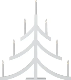 PAGOD Ljusstake 7L 79cm Vit