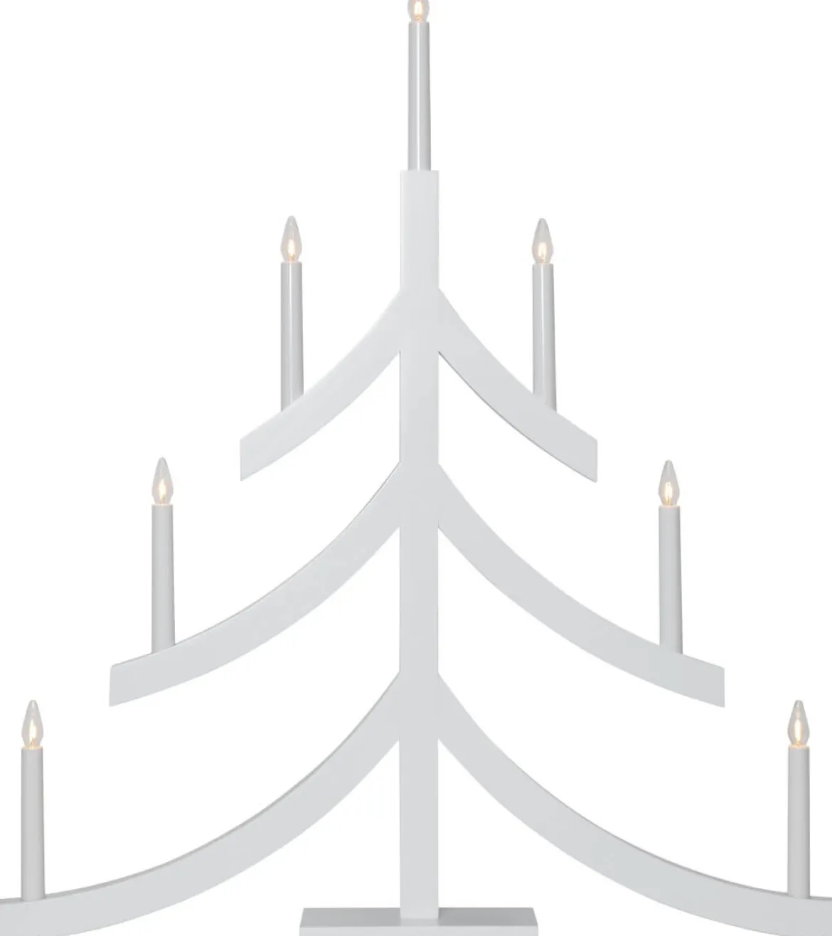 PAGOD Ljusstake 7L 79cm Vit