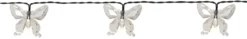 PAPILLON Solcells-ljusslinga 280cm Klar