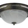 PLAFOND 34cm Svart/Guld