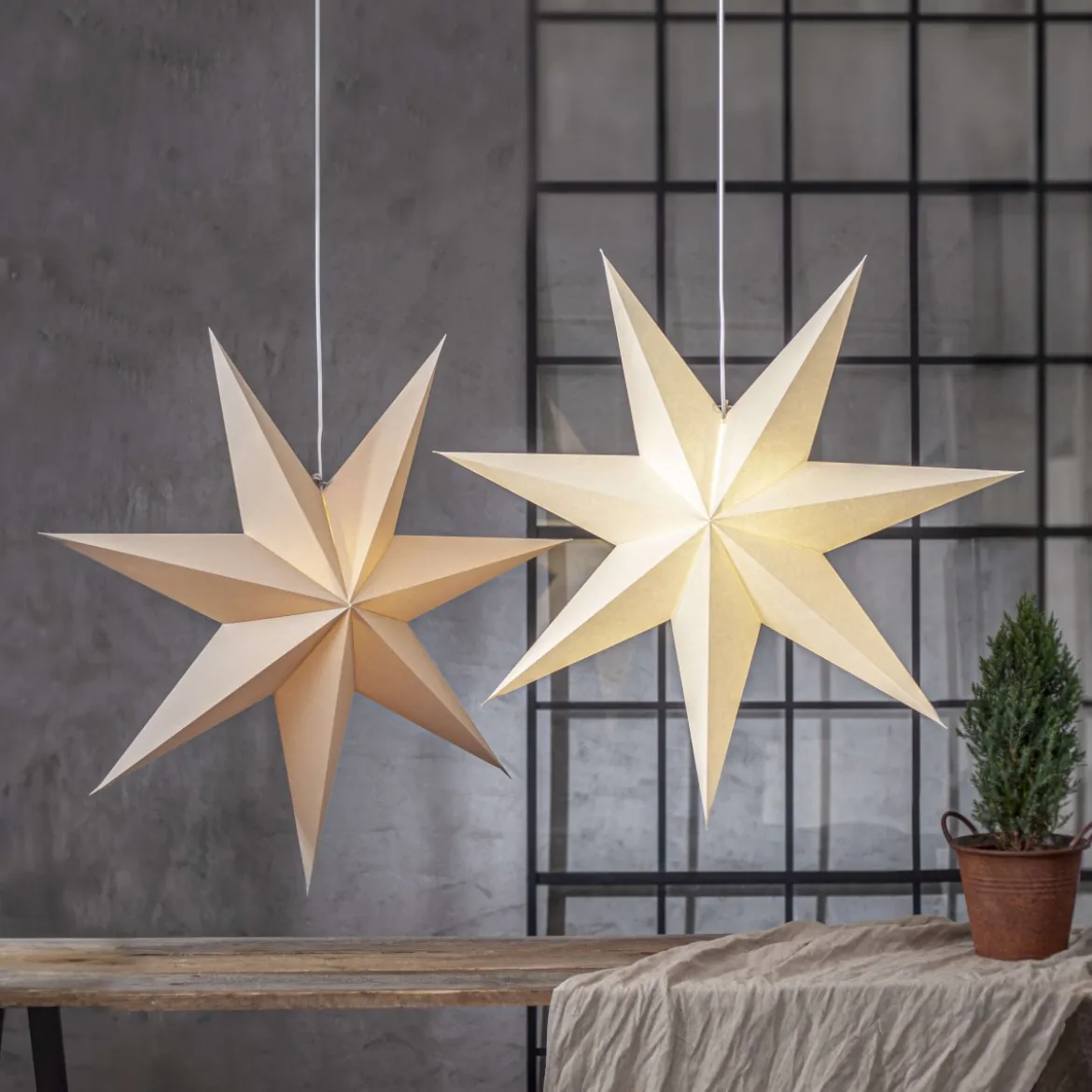 PLAIN Stjärna 90cm Beige