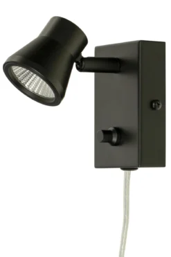 Pluto Väggspot LED 11,5cm Svart