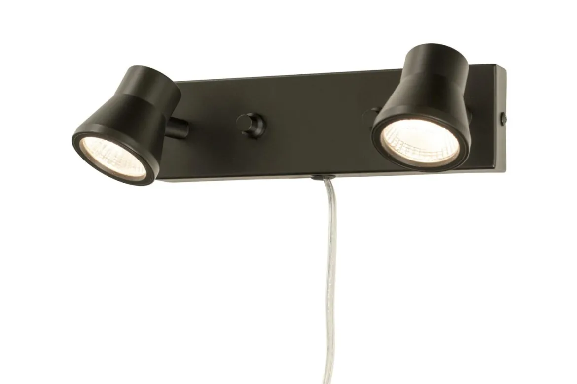 Pluto Väggspot LED 23cm Svart