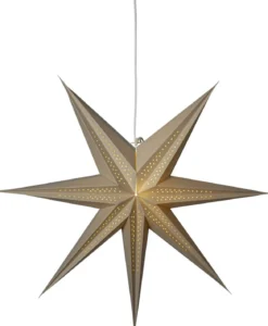 POINT Pappersstjärna 60cm Beige