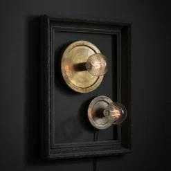 POINT Tak/Vägglampa 30cm Råsilver