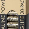 POWER ALKALINE 20-Pack LR03 (AAA) 1,5V Batteri