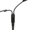 POWERSPOT Solcells-spotlight 34cm Svart Varmvit IP44