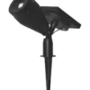 POWERSPOT Solcells-spotlight 15cm Svart IP44