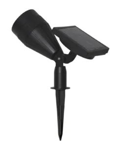POWERSPOT Solcells-spotlight 15cm Svart IP44