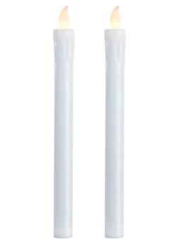 Presse LED Antikljus 2-pack Vit