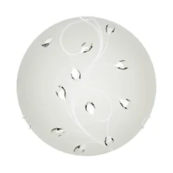 PRISMO LED-Plafond 35cm Frostad/Kristall