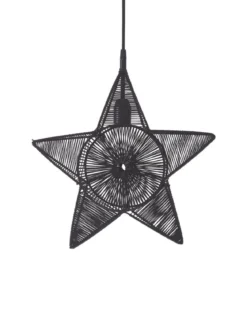 REGINA Star Julstjärna 40cm Svart