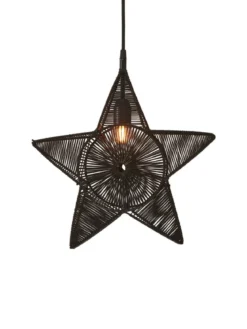 REGINA Star Julstjärna 40cm Svart