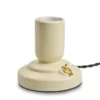 RETRO Lampfot E27 12cm Beige