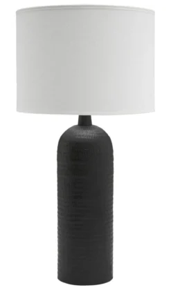 RILEY Lampfot 38cm Mattsvart
