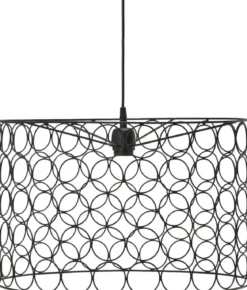 RING Taklampa 50cm Mattsvart