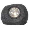ROCKY Solcells-Spotlight 11cm Grå