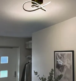 ROLLER Plafond LED 50cm Svart