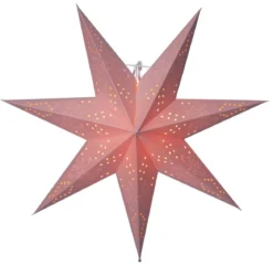 ROMANTIC Stjärna 54cm Rosa