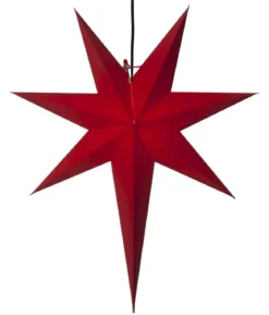ROZEN Stjärna 65cm Röd