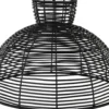 RUNDE Lampskärm 47cm Svart