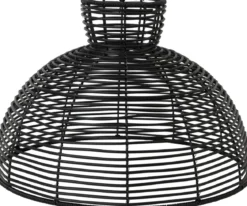 RUNDE Lampskärm 47cm Svart